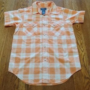 Perfect for BTS Orange Polo button down Sz. 6